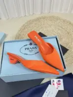 Prada Slipper Orange - Image 2