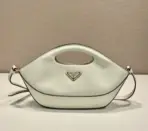 Prada Jiaozi Bag in White