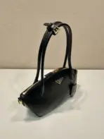 Prada Leather Handbag Black - Image 3