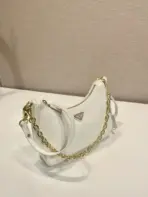 Prada Hobo Bag in White - Image 3