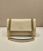 Prada Hobo Bag in Off-White - Image 3
