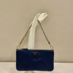 Prada Hobo Bag Navy Blue