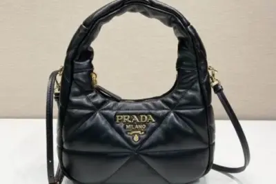 Prada Spectrum Shoulder Bag in Quilted Nappa Leather Black