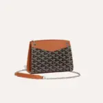 Goyard Rouette Structuré Mini Bag Black & Tan