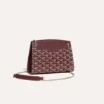 Goyard Rouette Structuré Mini Bag Burgundy