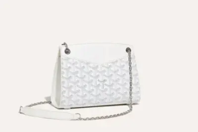 Goyard Rouette Structuré Mini Bag White