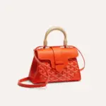 Goyard Saïgon Souple Mini Bag Orange