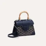 Goyard Saïgon Souple Mini Bag Navy Blue