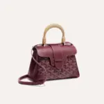 Goyard Saïgon Souple Mini Bag Burgundy