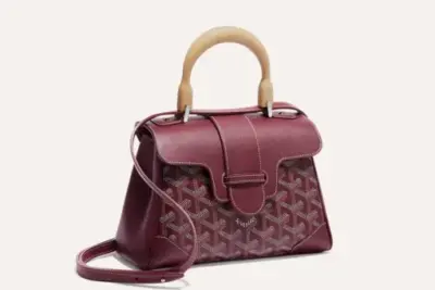 Goyard Saïgon Souple Mini Bag Burgundy