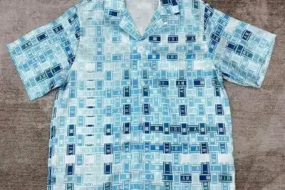 Amiri Shirt Sky Blue