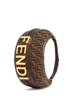Fendi Praphy Bag Brown Gold - Image 2