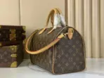 LV Speedy P9 Bandouliere 25 Handbag Brown Leather - Image 3