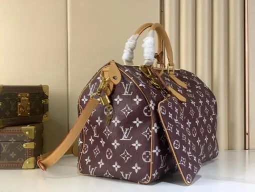 LV Speedy P9 Bandouliere 40 Amethyst Purple - Image 3