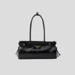 Bonnie Medium Leather Bag Black