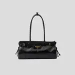 Bonnie Medium Leather Bag Black