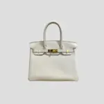 Hermes Birkin Togo Bag White