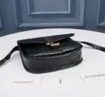 YSL Kate Handbag Crocodile Black - Image 2
