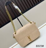 YSL Jamie Sling Bag Cream