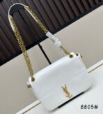 YSL Jamie Sling Bag White