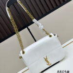 YSL Jamie Sling Bag White