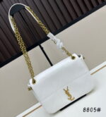 YSL Jamie Sling Bag White