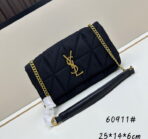 YSL Jamie 4.3 Medium in Lambskin in Black