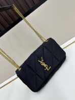 YSL Jamie 4.3 Medium in Lambskin in Black - Image 3