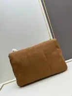 YSL Jamie Suede Shoulder Bag Brown - Image 2