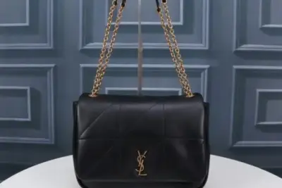 YSL Jamie Shoulder Bag 25cm Black