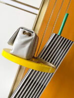 YSL Jamie 4.3 Shoulder Bag White - Image 2