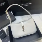 YSL Le 5 A 7 Bag White