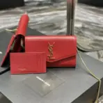 YSL Uptown Mini Bag Red