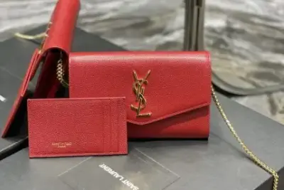 YSL Uptown Mini Bag Red