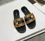 LV Women Slipper Brown