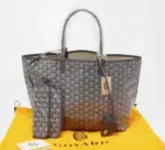 Goyard Saint Louis PM Tote Bag Brown