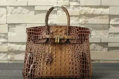 Hermes Birkin Bag Crocodile Brown