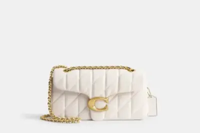 Coach Tabby Shoulder Bag Chalk