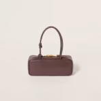 Miu Miu Beau Leather Bag Briarwood - Image 2