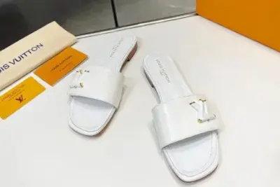 LV Women Slipper White