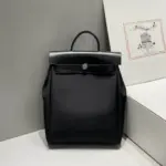 Hermes Herbag A Dos Zip Backpack Black