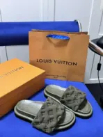LV Slipper Moss Green - Image 3