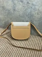 YSL Kaia Mini Bag Beige & White - Image 3
