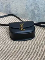 YSL Saint Laurent Kaia Mini Bag Black - Image 2