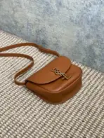 YSL Saint Laurent Kaia Mini Bag Brown - Image 2