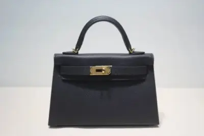 Hermès Kelly Mini Sellier Handbag Black