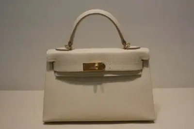 Hermès Kelly Mini Sellier Handbag Grey