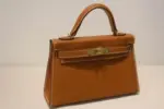 Hermès Kelly Mini Sellier Handbag Brown