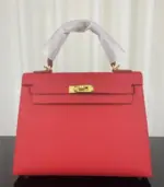 Hermes Kelly Bag Red
