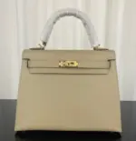 Hermes Kelly Bag Lite Gray
